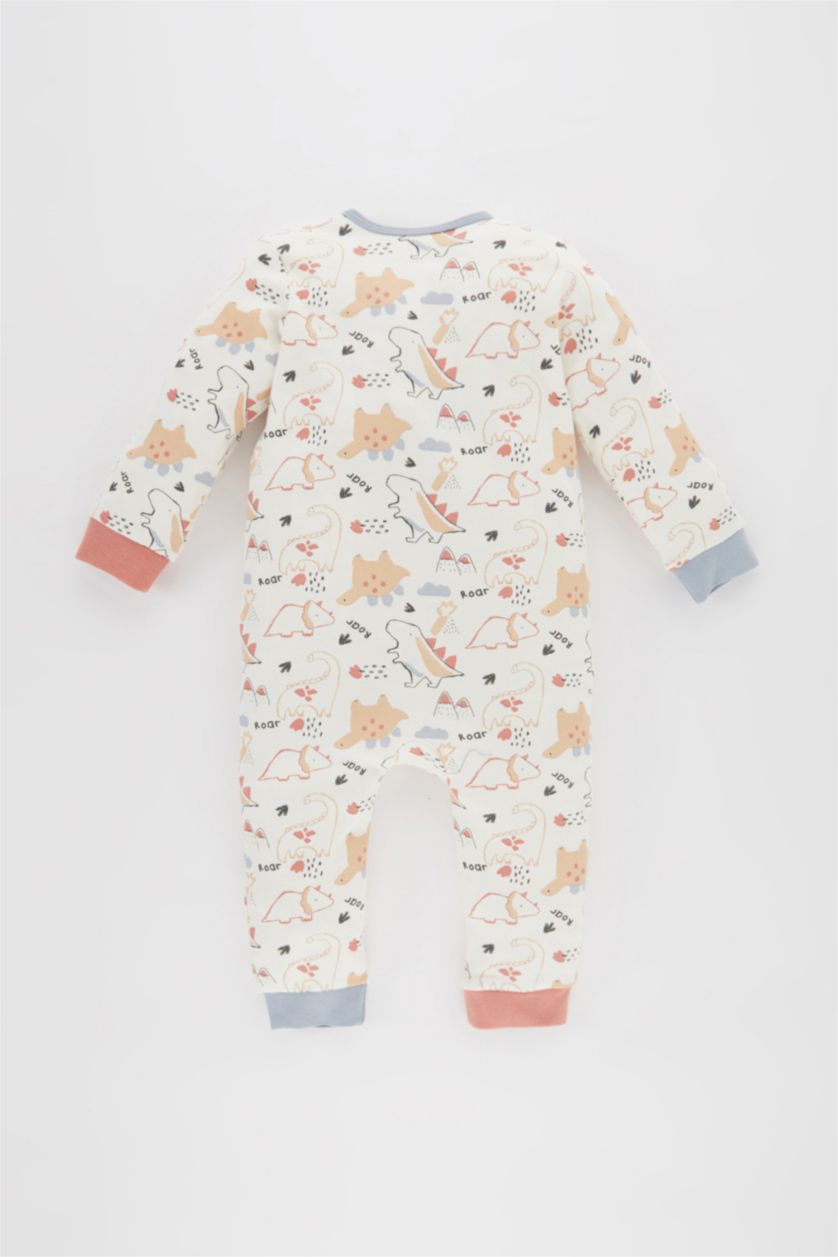 ХЛОПЧИК Бежевий Комбінезон довгий подıл для малюків хлопчиків