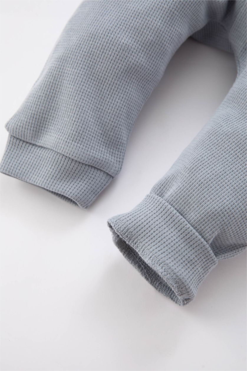 BÉBÉ GARÇON BLEU Clair Combinaison Salopette Imprimé Pour Bébé Garçon