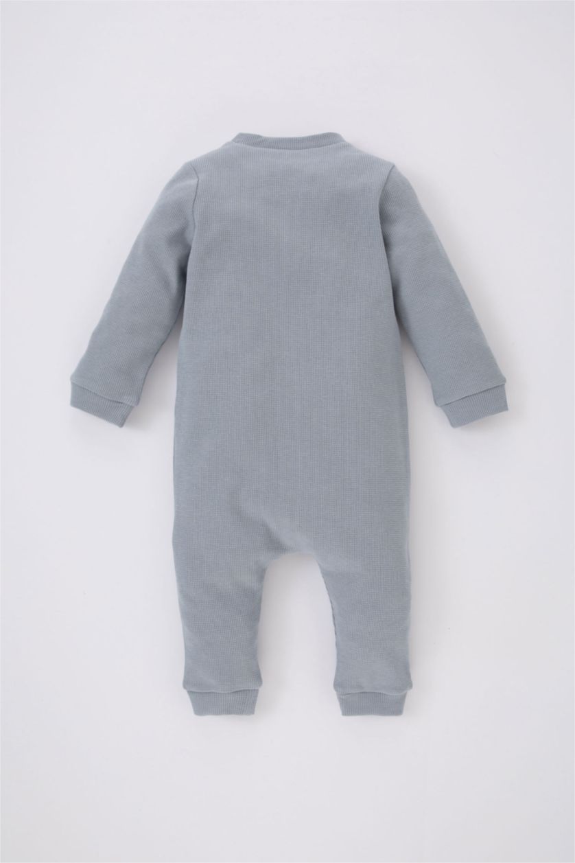 BÉBÉ GARÇON BLEU Clair Combinaison Salopette Imprimé Pour Bébé Garçon