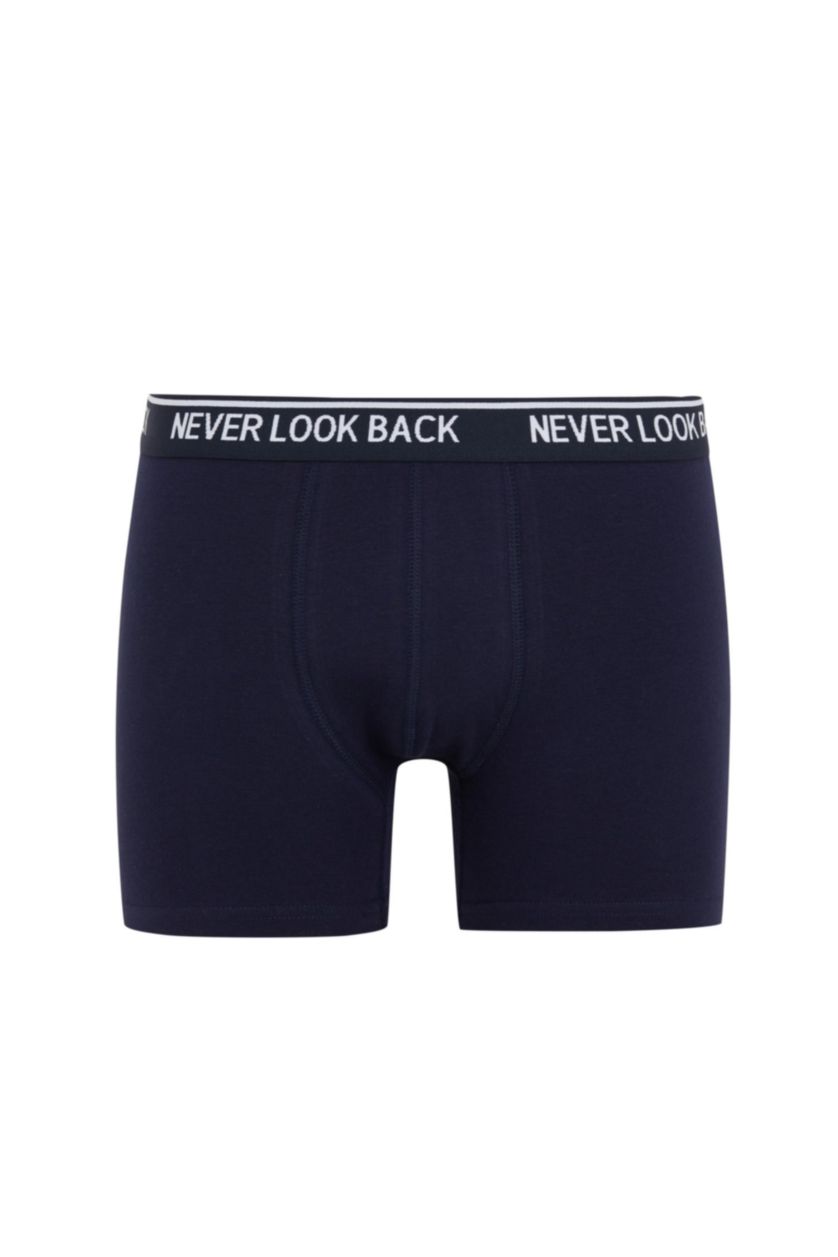 Erkek Lacivert Regular Fit 3'lü Boxer