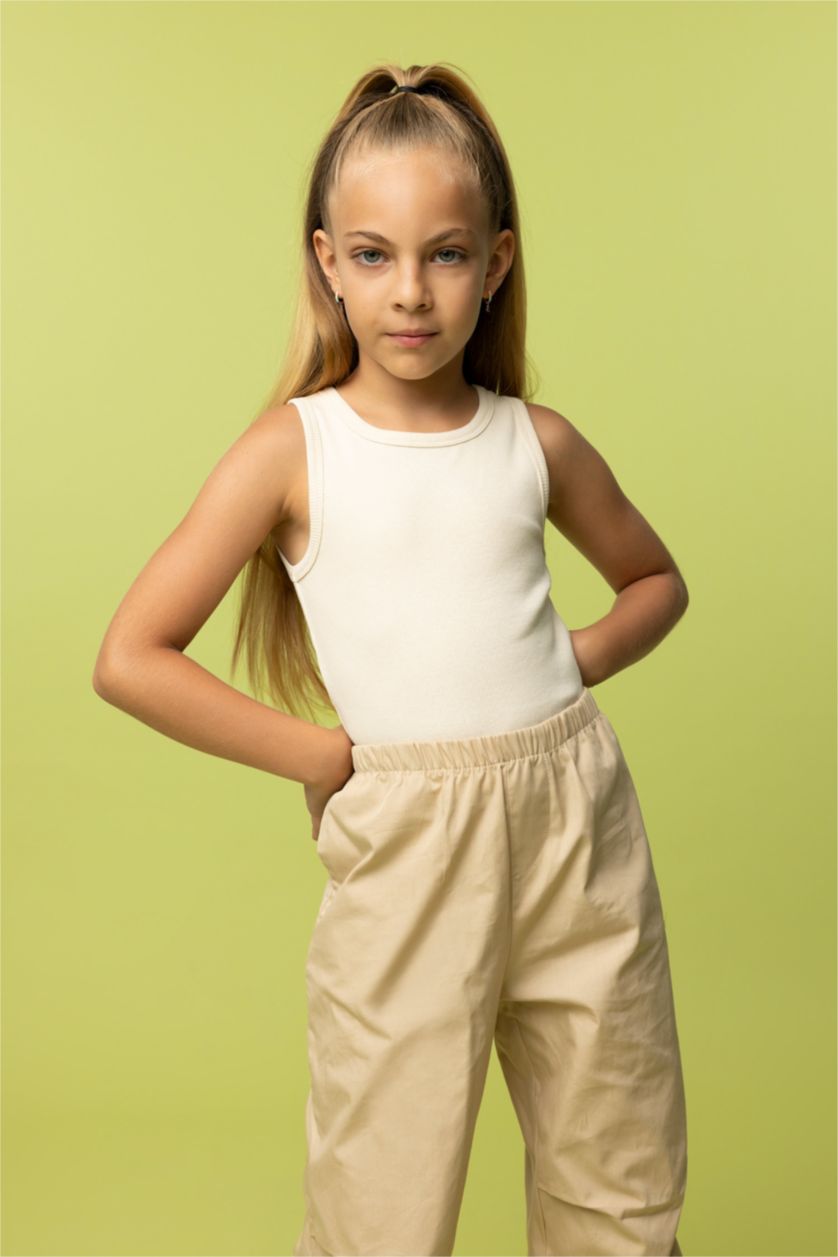 Girls & Teens Stone Girl Regular Fit Camisole Tank Top