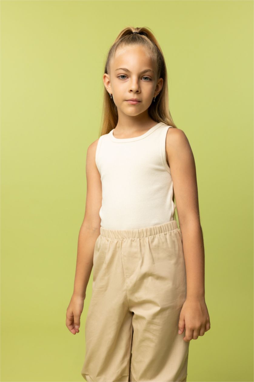 Girls & Teens Stone Girl Regular Fit Camisole Tank Top