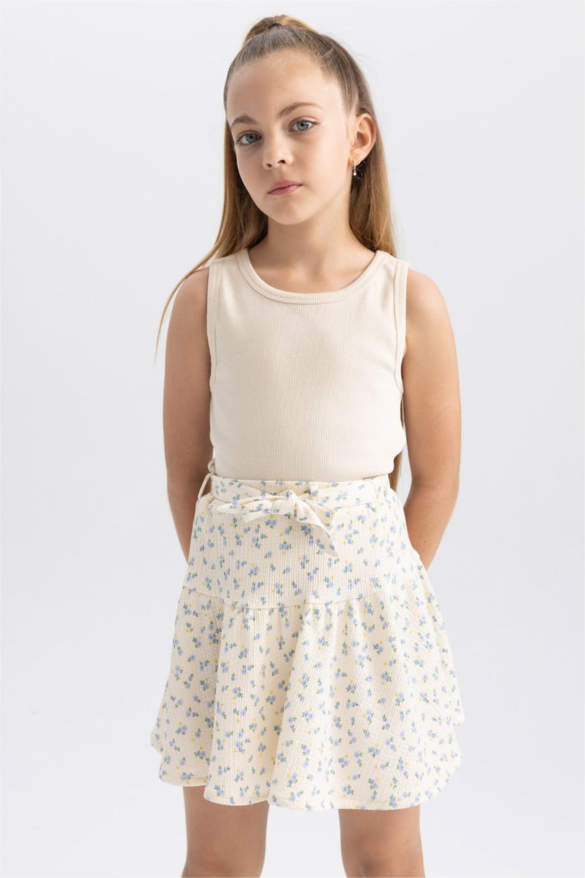 Girls & Teens Stone Girl Regular Fit Camisole Tank Top