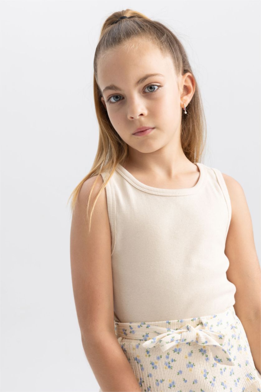 Girls & Teens Stone Girl Regular Fit Camisole Tank Top