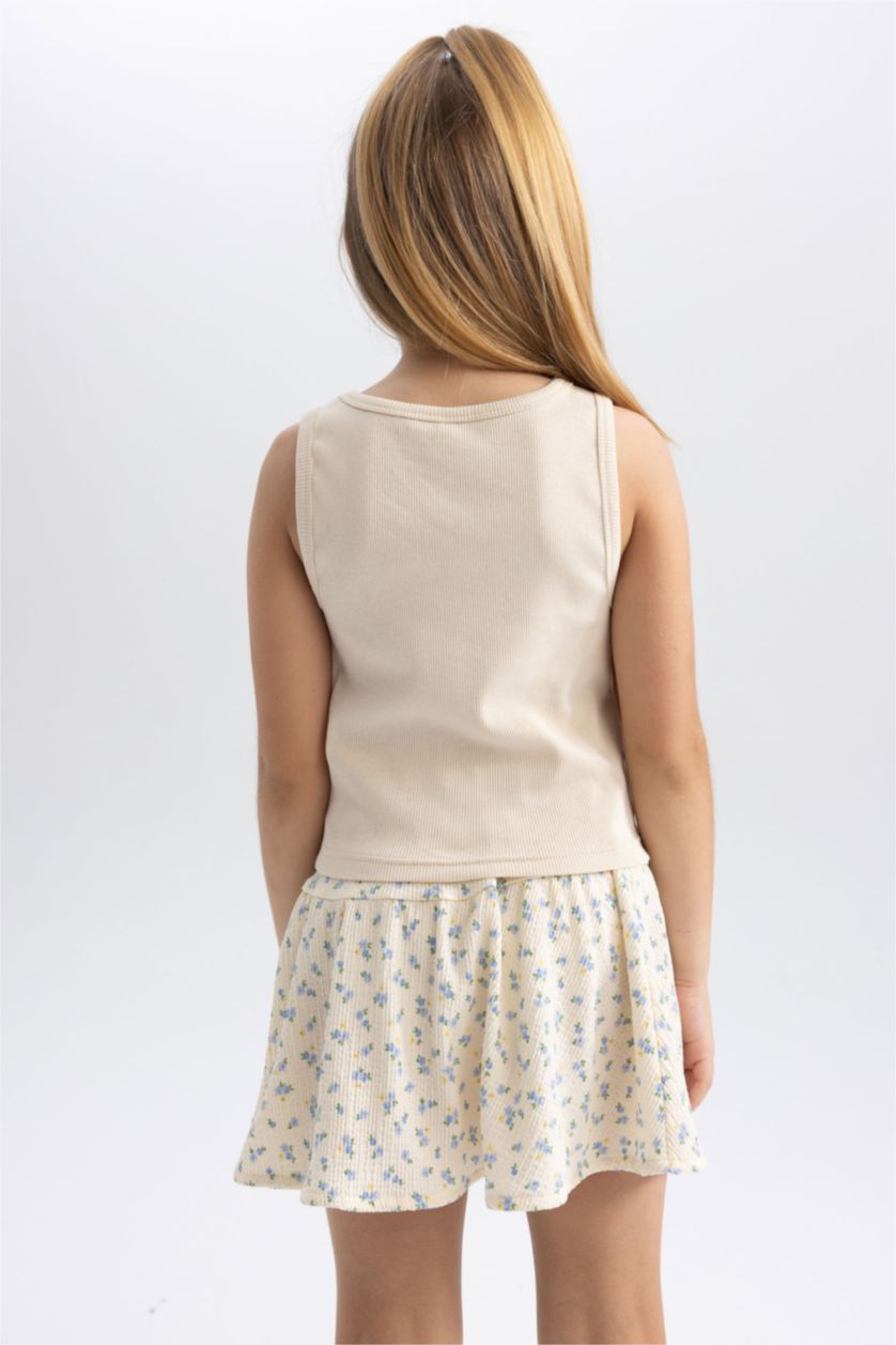 Girls & Teens Stone Girl Regular Fit Camisole Tank Top