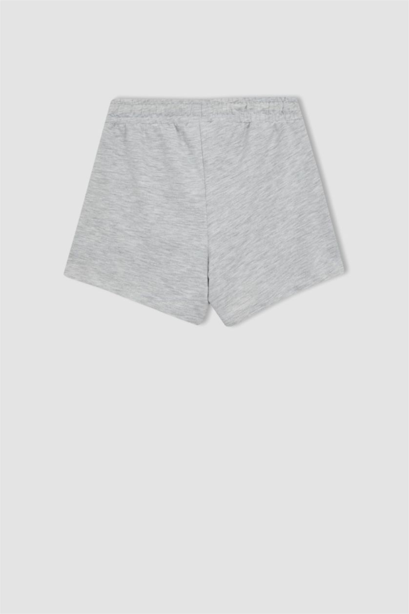 GIRLS & TEENS Grey Melange طقم قصة مريحة