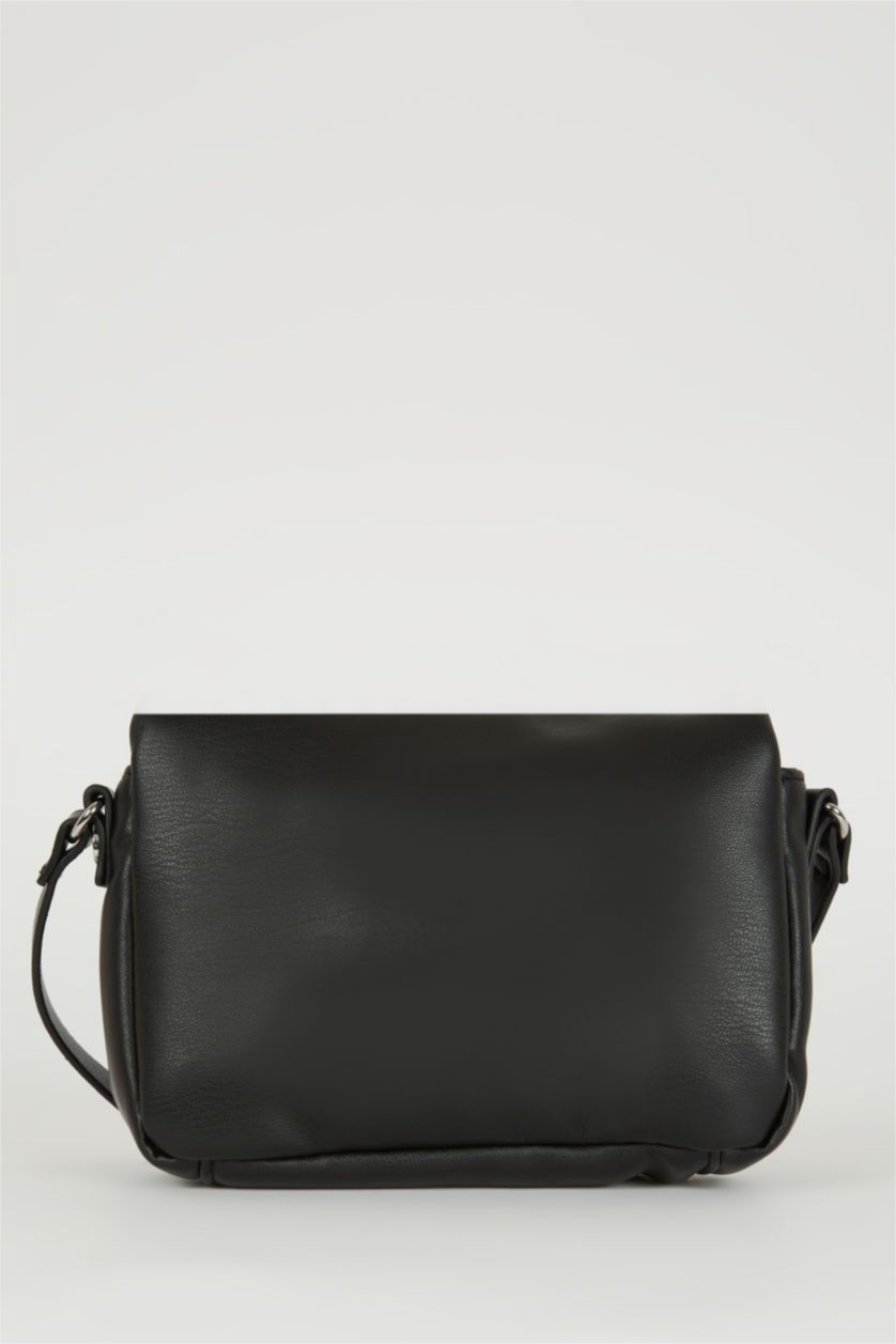 FEMME Noir Sac Bandoulière Cuir Synthétique Pour Femme