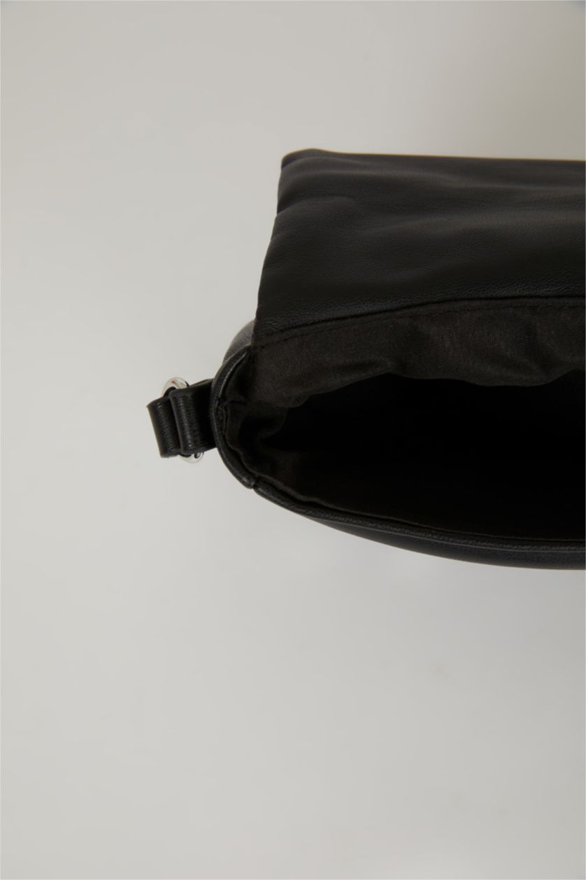 FEMME Noir Sac Bandoulière Cuir Synthétique Pour Femme