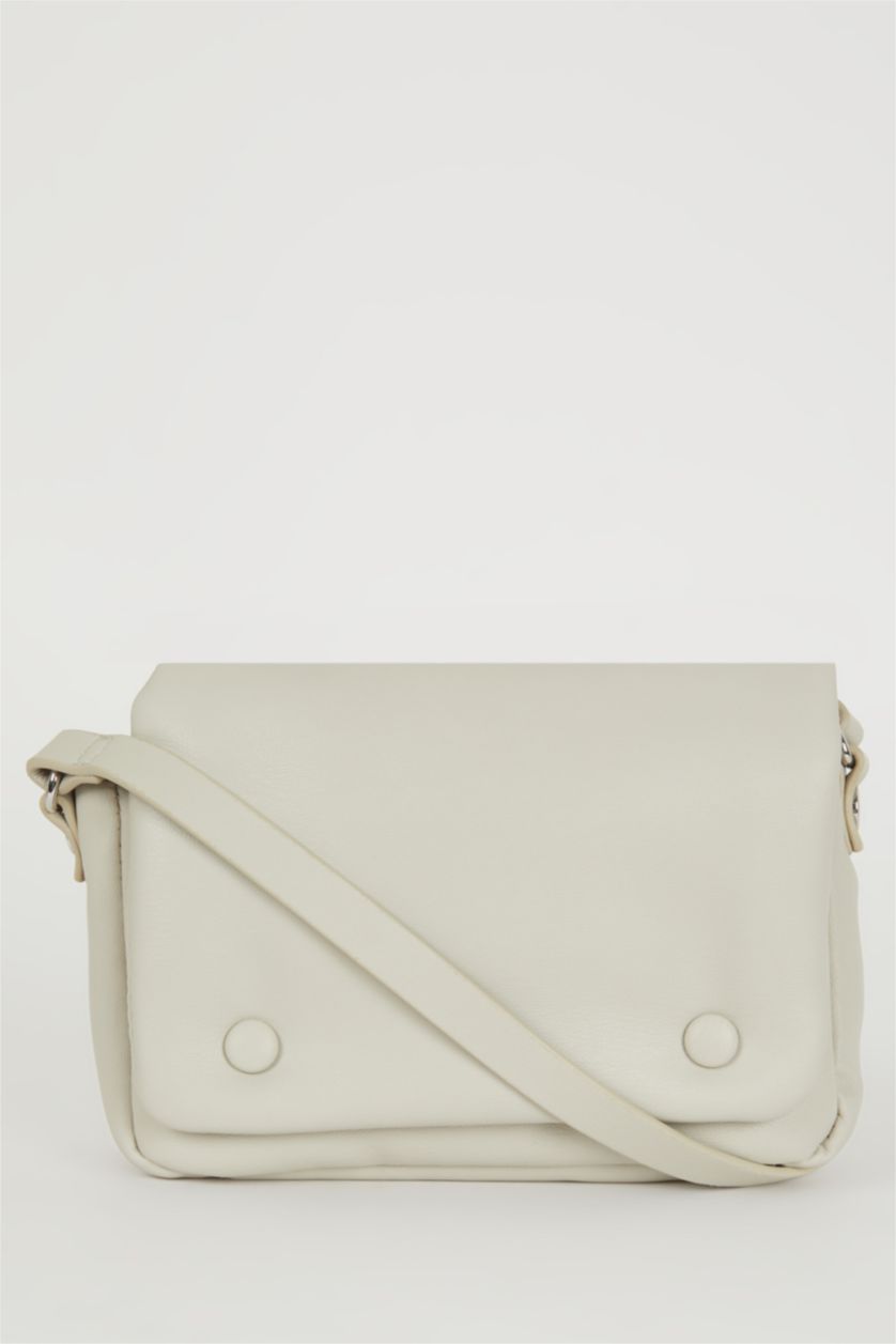 FEMME Gris Clair Sac Bandoulière Cuir Synthétique Pour Femme