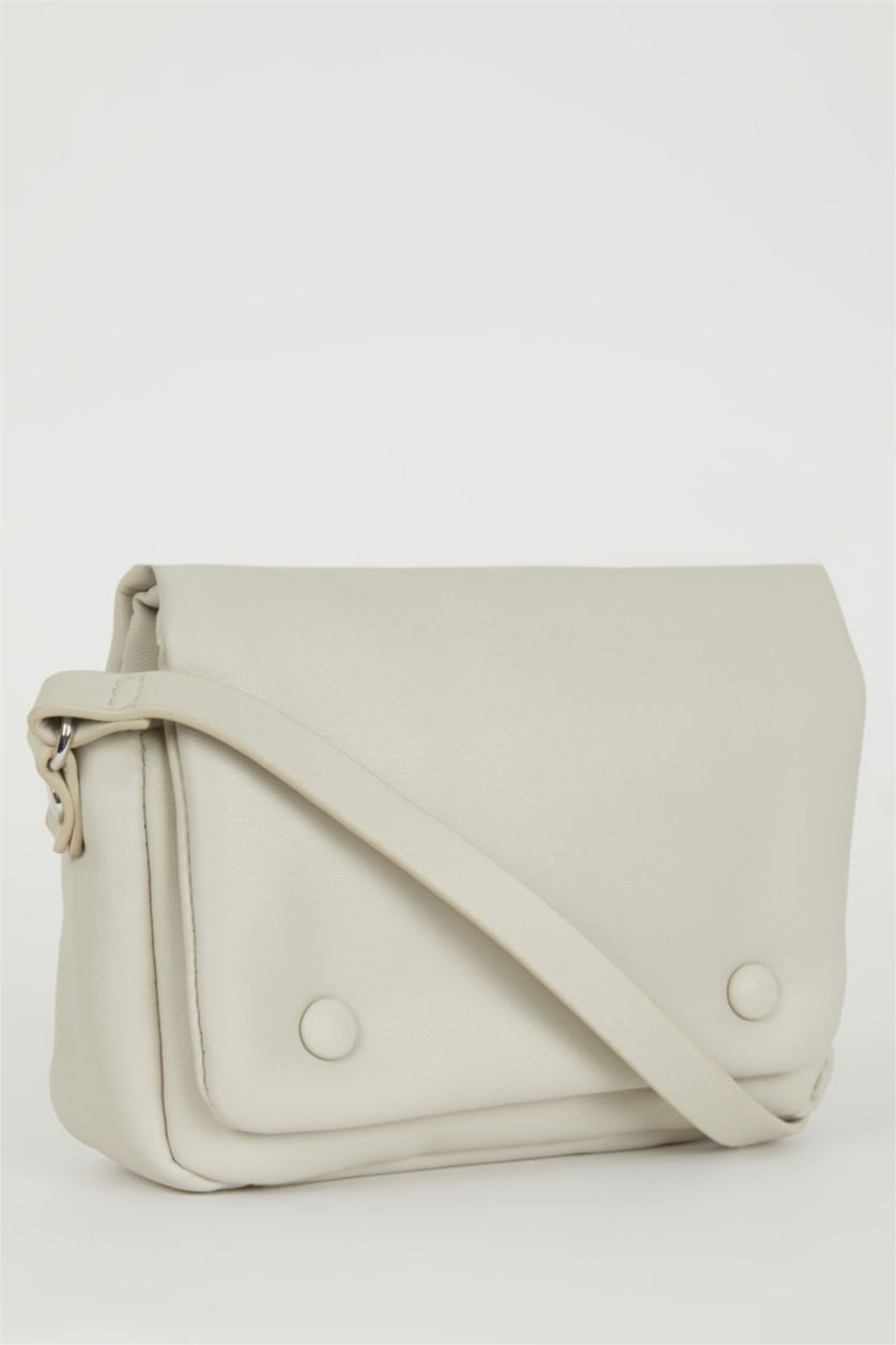 FEMME Gris Clair Sac Bandoulière Cuir Synthétique Pour Femme