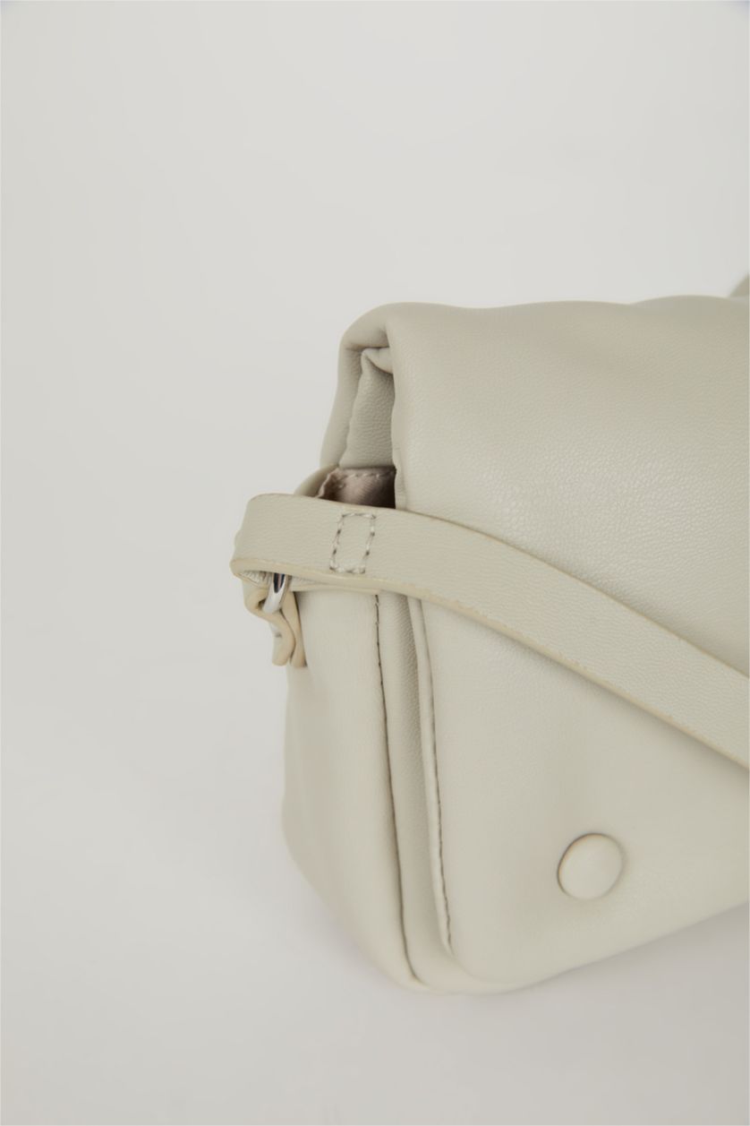 FEMME Gris Clair Sac Bandoulière Cuir Synthétique Pour Femme