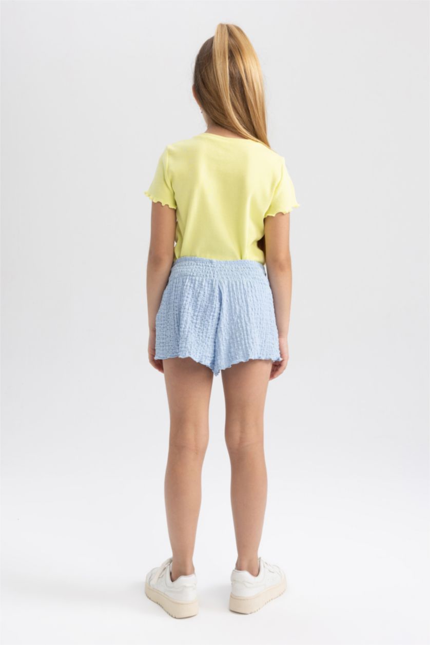 Девочки и подростки Голубрй Шорты для девочек