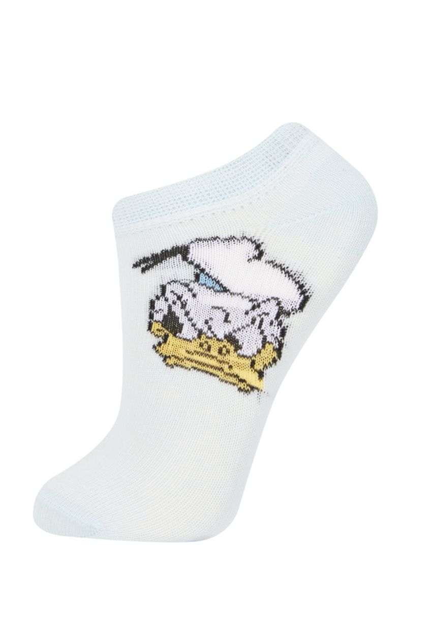 GIRLS & TEENS Karma Girl Mickey & Minnie Licensed 5 Piece Short Socks