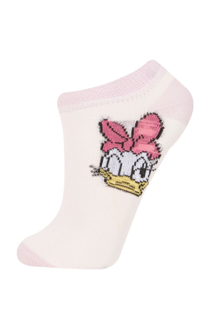 GIRLS & TEENS Karma Girl Mickey & Minnie Licensed 5 Piece Short Socks