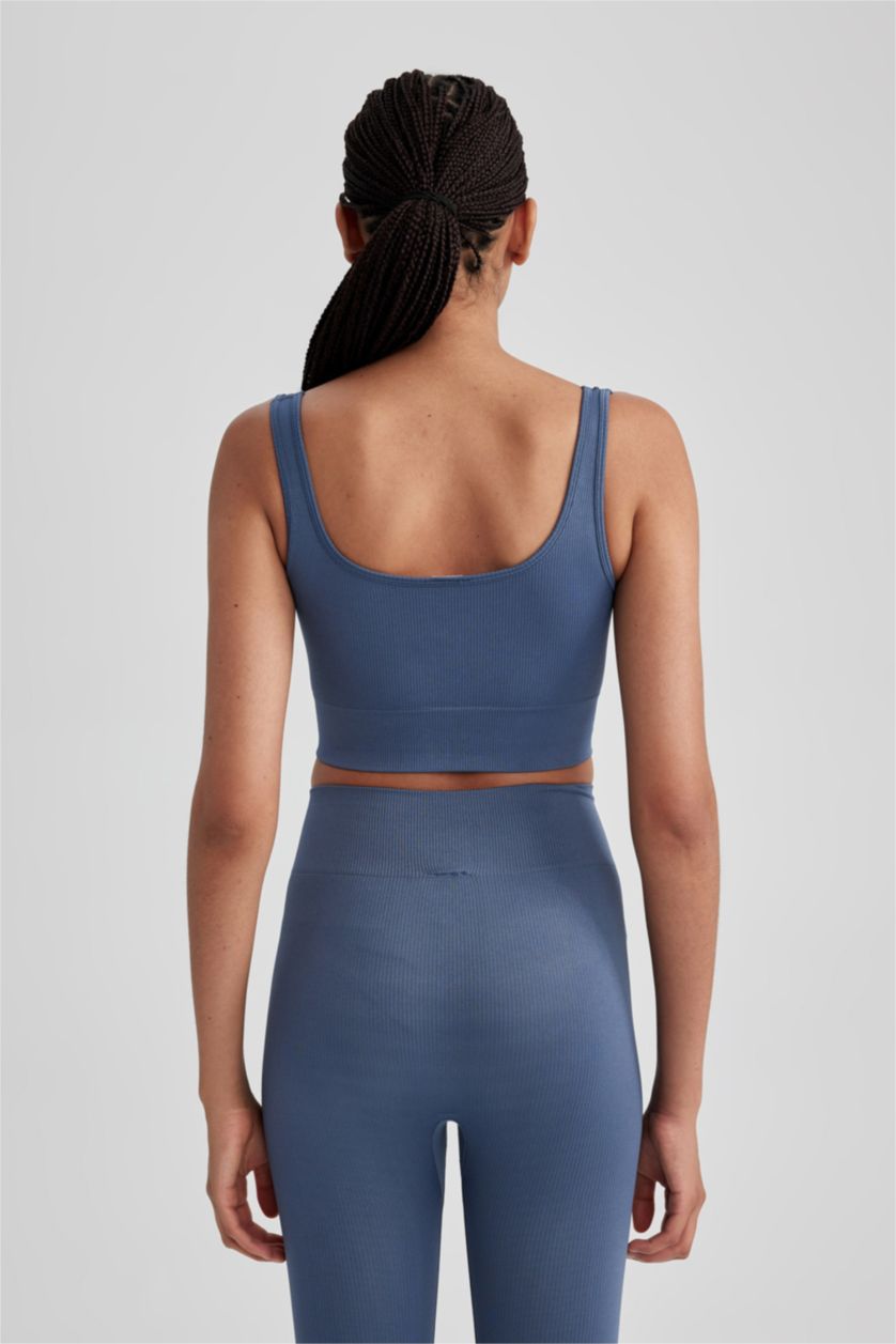 Kadın Açık İndigo Kapsız Pedsiz Seamless Bra -Fall in Love