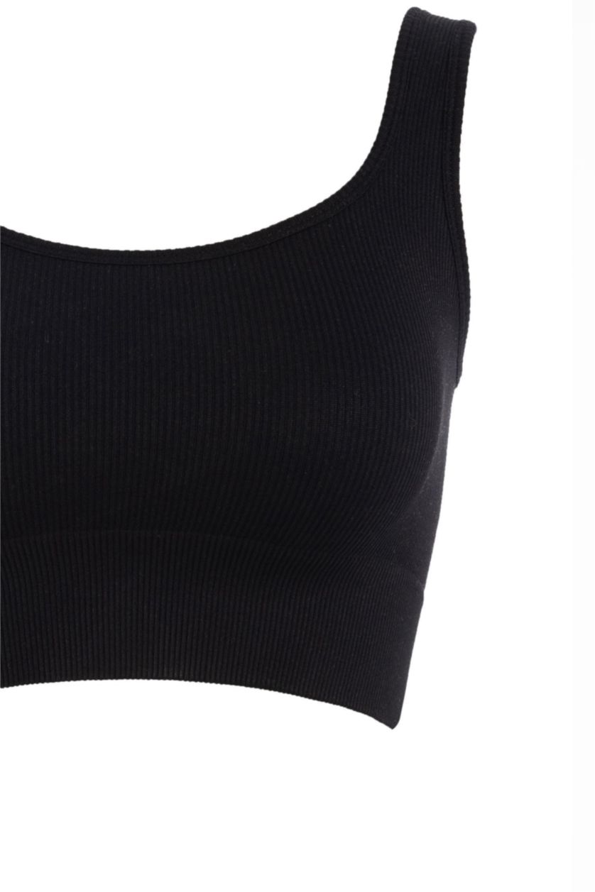 FEMME Noir Soutien-Gorge sans rembourrage Fall In Love