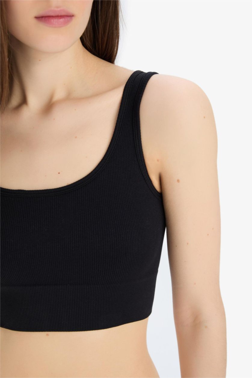 نساء أسود حمالة صدر بدون خياطة وبطانة من Fall in Love