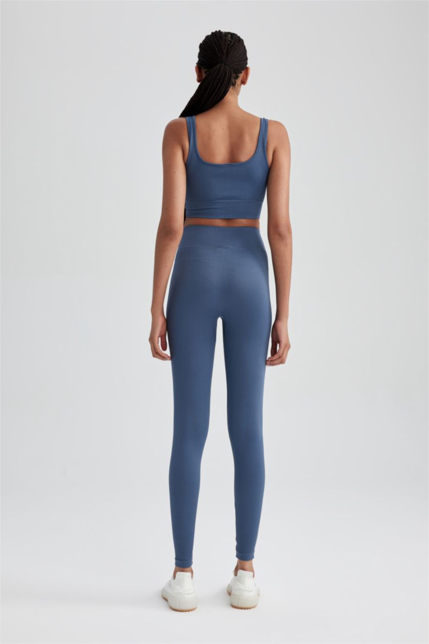 Женщины Светло-индиговый Низ без швов, Fall in Love