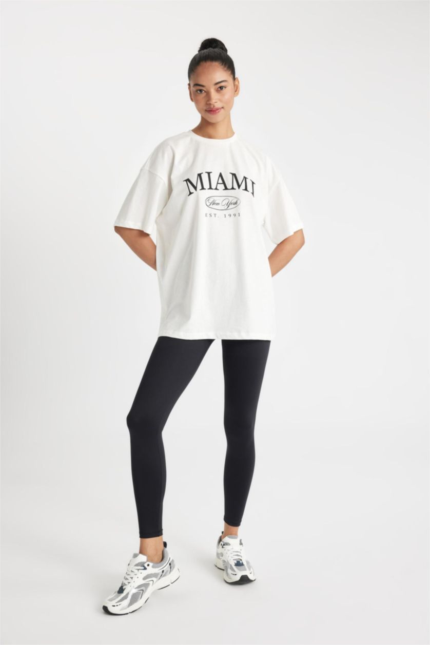 WOMAN Black DeFactoFit Waist Shaper Sports Leggings