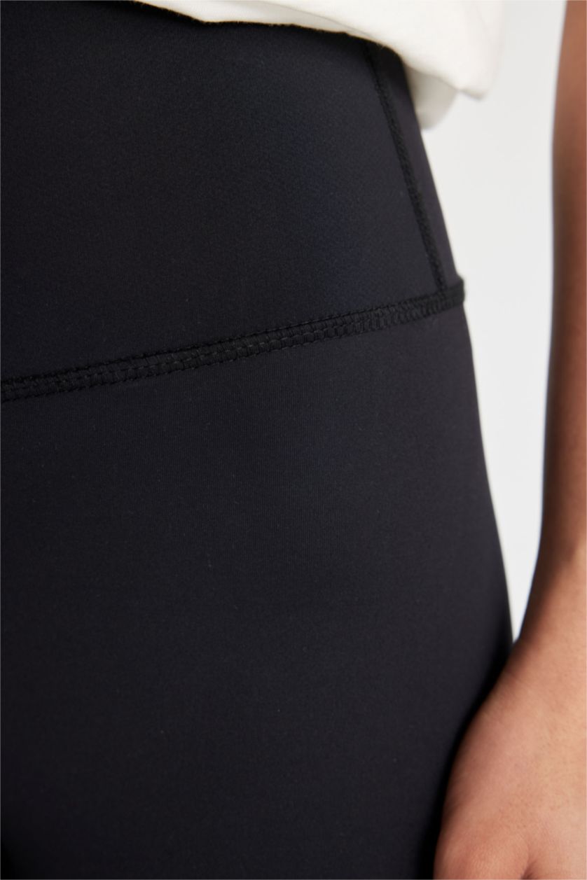 WOMAN Black DeFactoFit Waist Shaper Sports Leggings