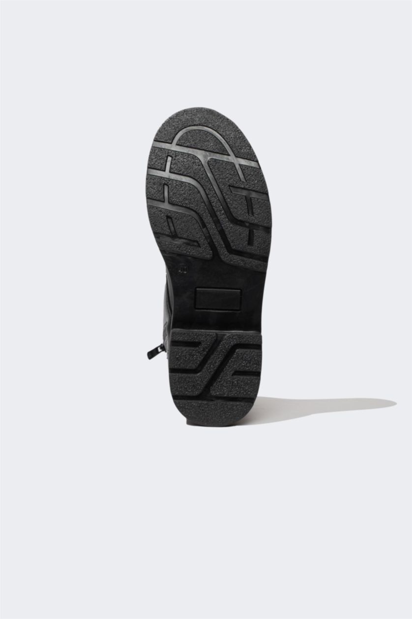 Женщины Черный Ботинки из искусственной кожи для женщин