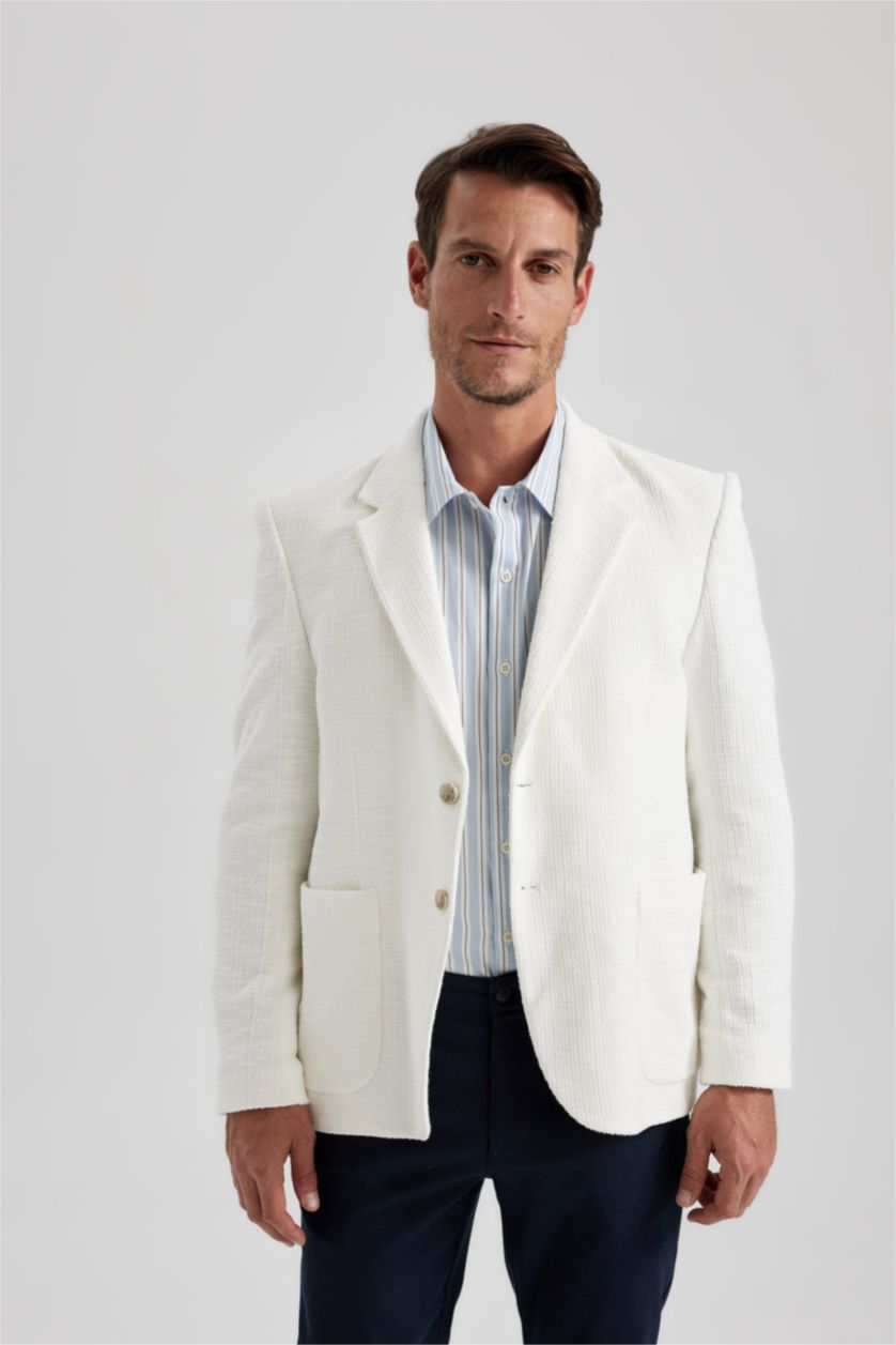 رجال اوف وايت جاكيت بليزر مودرن فيت