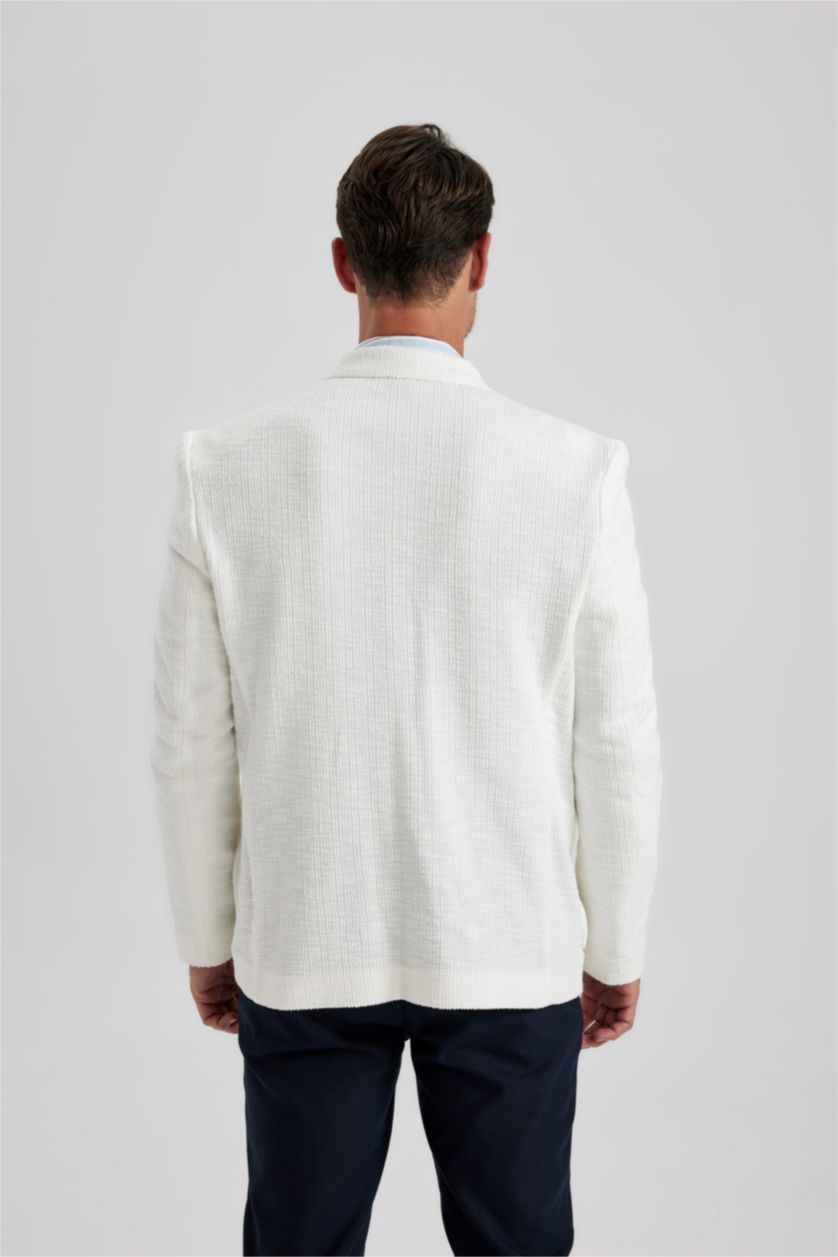 رجال اوف وايت جاكيت بليزر مودرن فيت