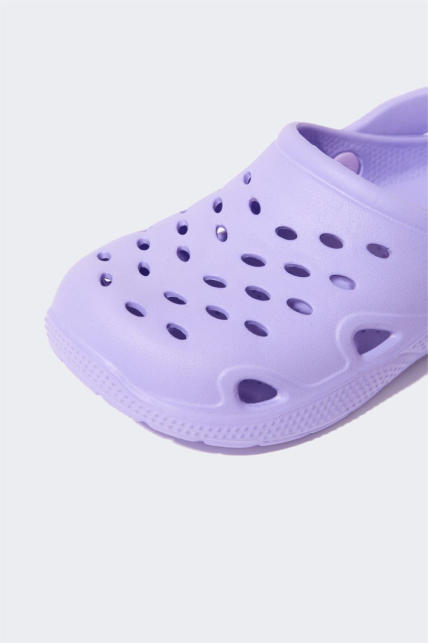 بنات أرجواني صندل بناتي بكعب عالي