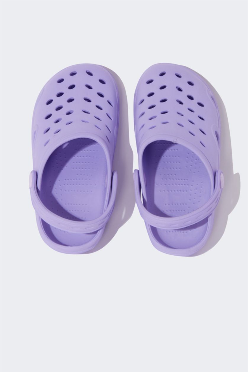 بنات أرجواني صندل بناتي بكعب عالي