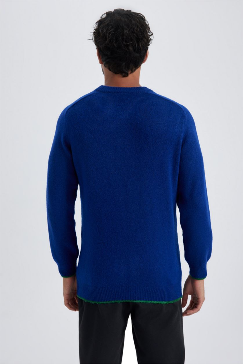 MAN Sax Standard Fit Crew Neck Knitwear Pullover