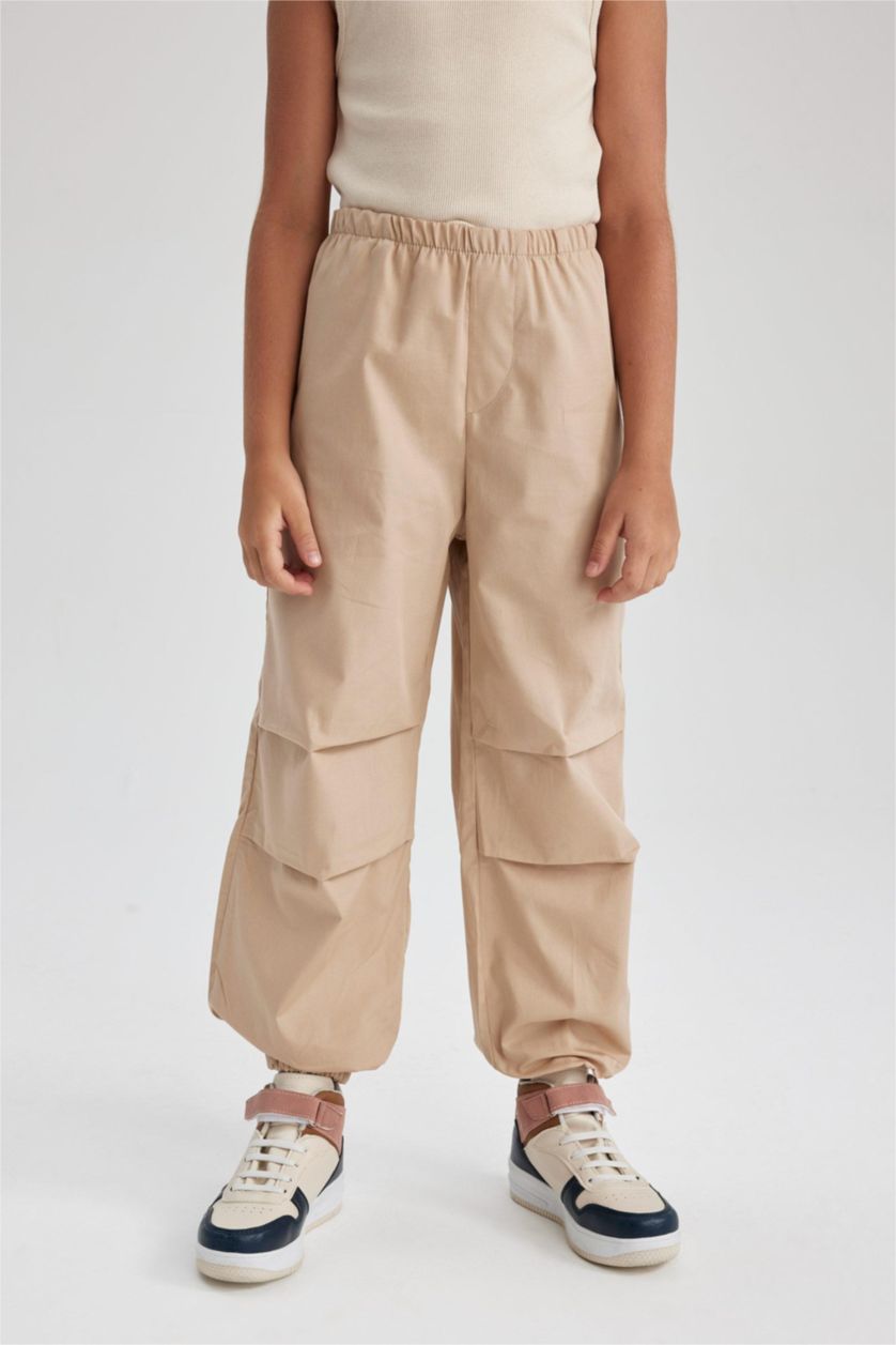 GIRLS & TEENS Light Vison Girl Parachute Cotton Trousers