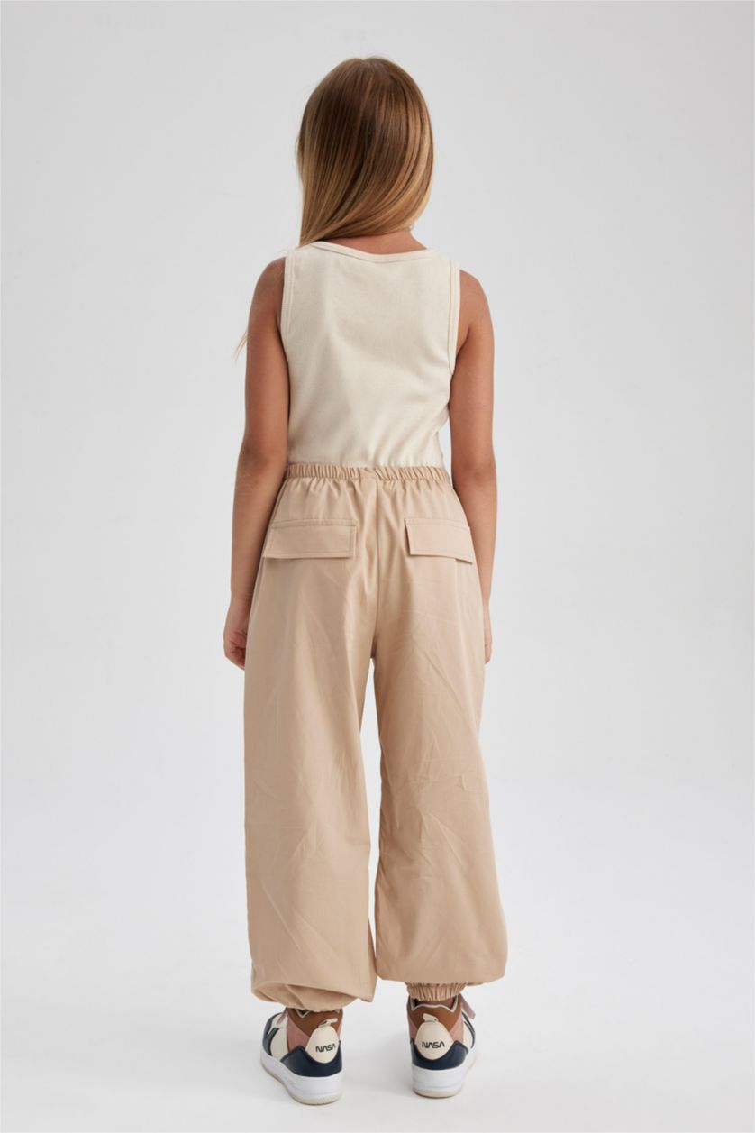 GIRLS & TEENS Light Vison Girl Parachute Cotton Trousers