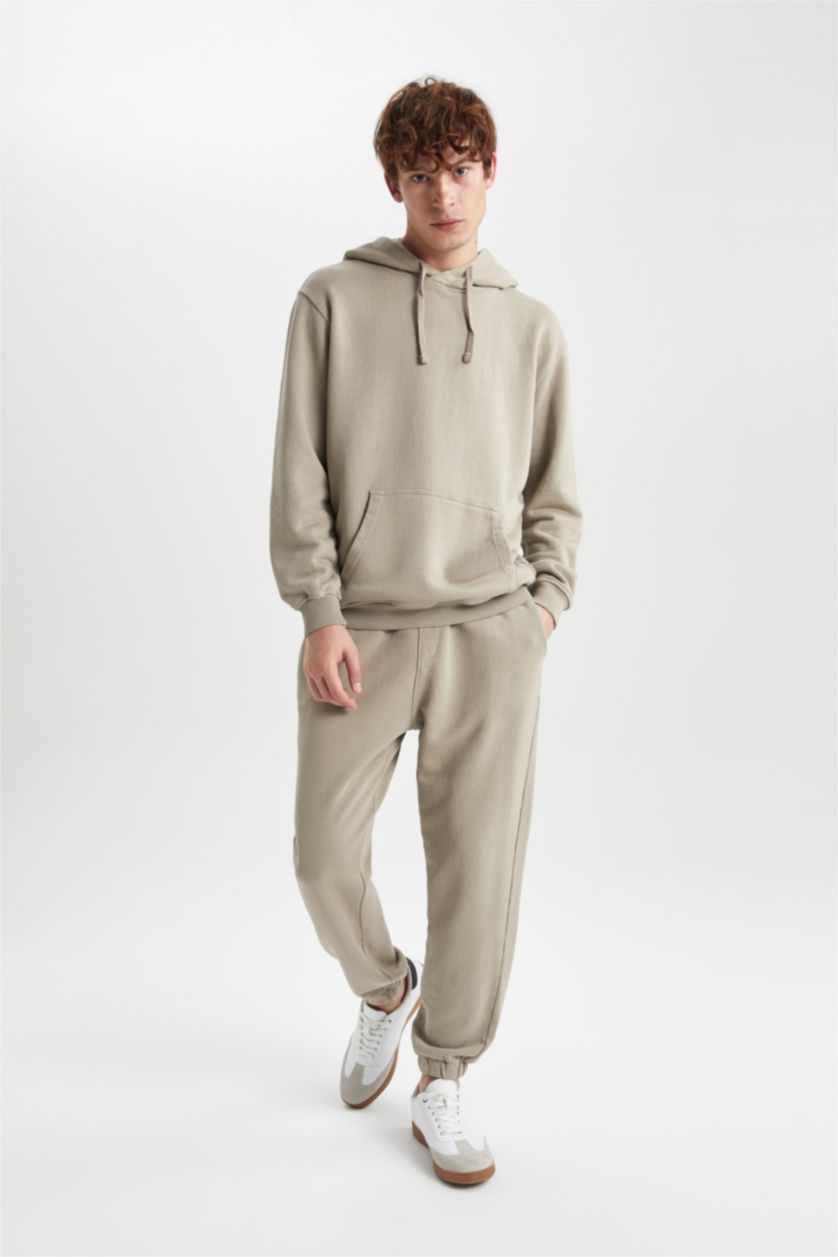 Чоловічий Візон Світшот стандартного крою з капюшоном для чоловіків