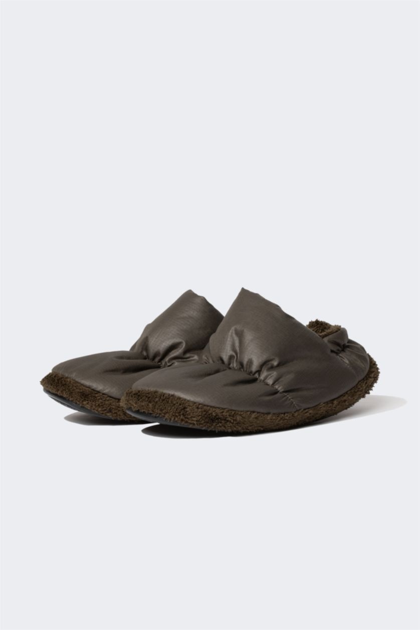 MAN Khaki Man Flat Sole Slipper