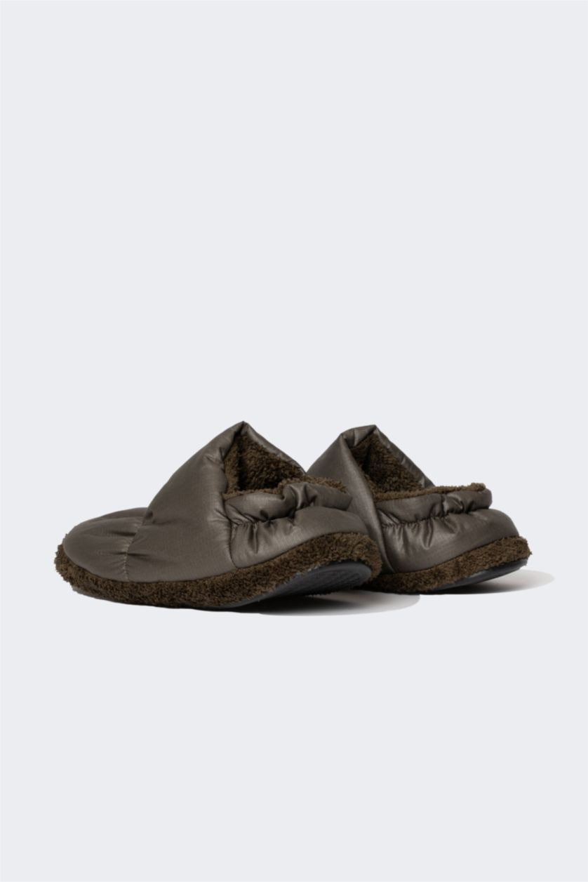 MAN Khaki Man Flat Sole Slipper
