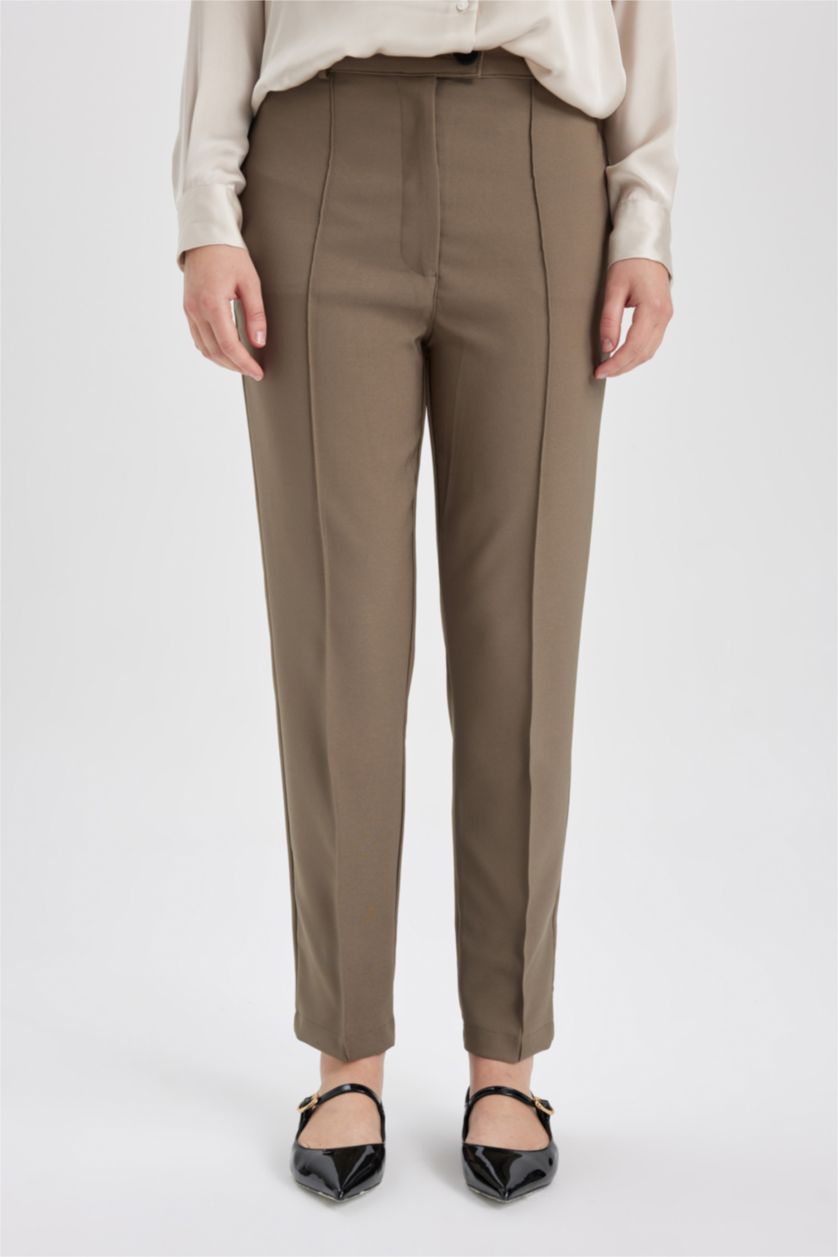 Женщины Хаки Брюки чиносы
