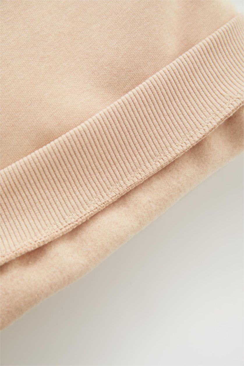 BÉBÉ FILLE Beige Ensemble De Sweat-Shirt Et Pantalon De Survêtement Imprimé Pour Bébé Fille - 2 Pièces