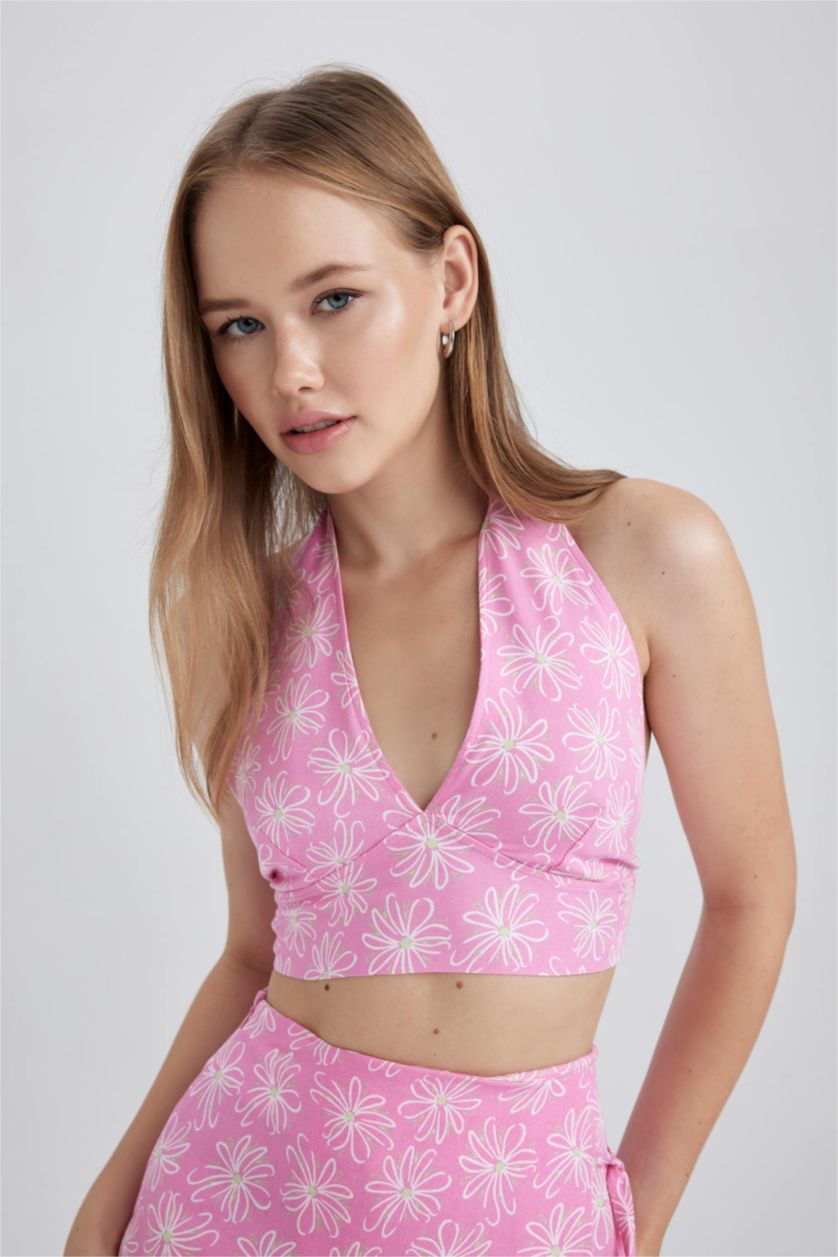 Women Pink Coool Sleeveless Blouse