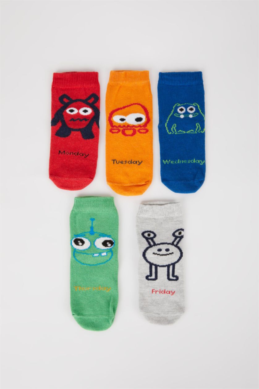 طفل صغير Karma جوارب طويل قطن ولادي - 5 قطع