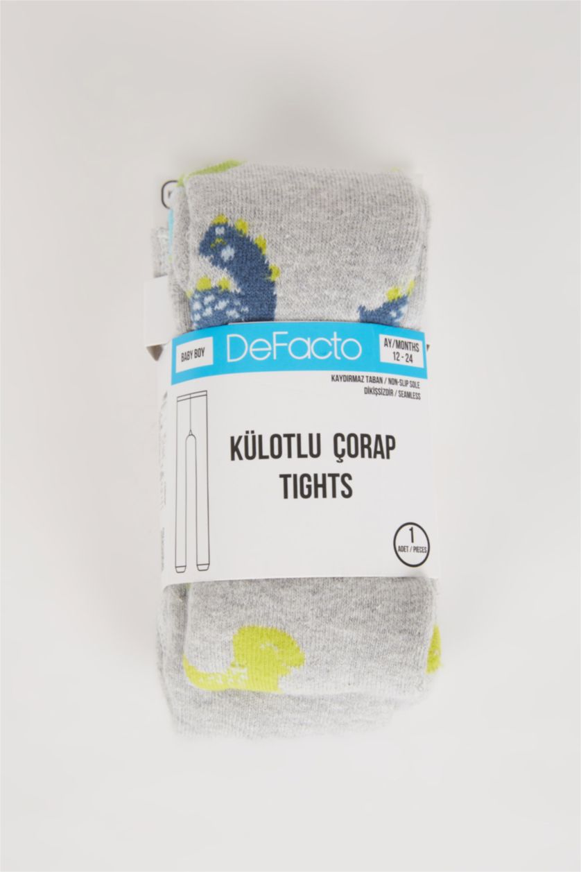 BÉBÉ GARÇON Gris Collants Coton Pour Bébé Garçon