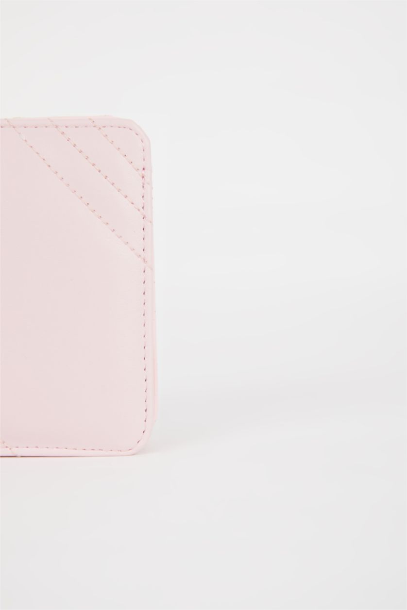 Kadın Açık Pembe Kadın Suni Deri Cüzdan