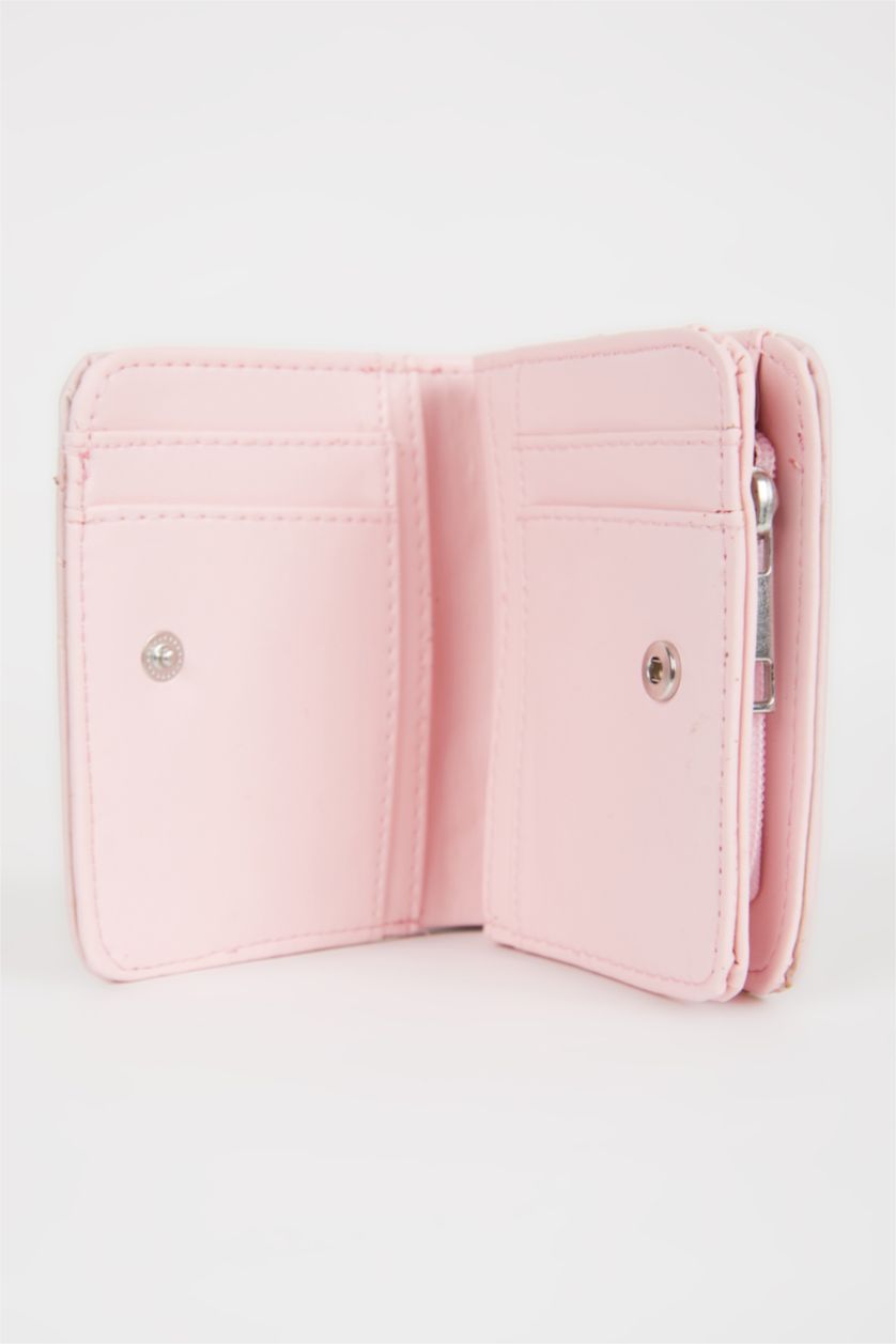 Kadın Açık Pembe Kadın Suni Deri Cüzdan