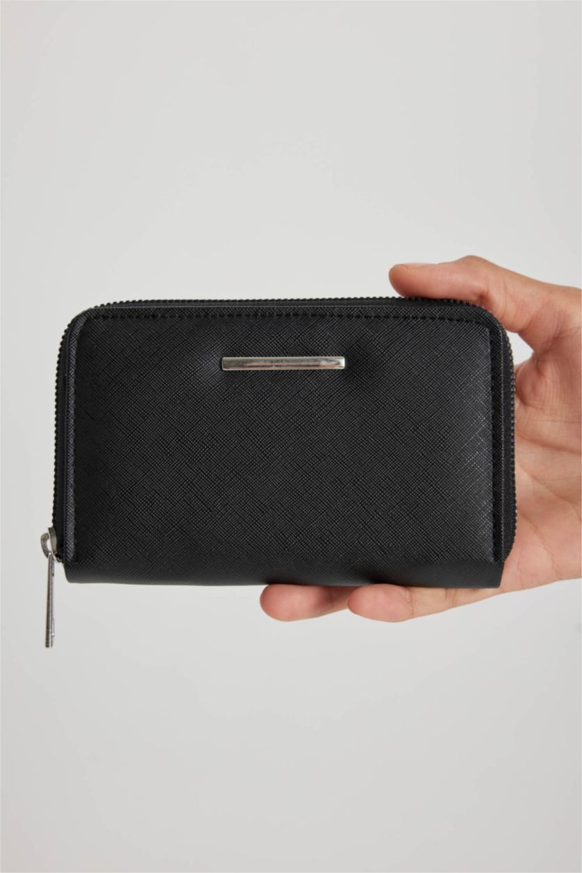 Kadın Siyah Kadın Suni Deri Cüzdan