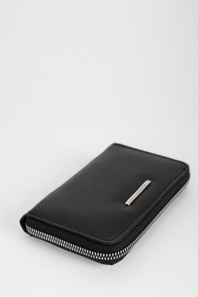 Kadın Siyah Kadın Suni Deri Cüzdan