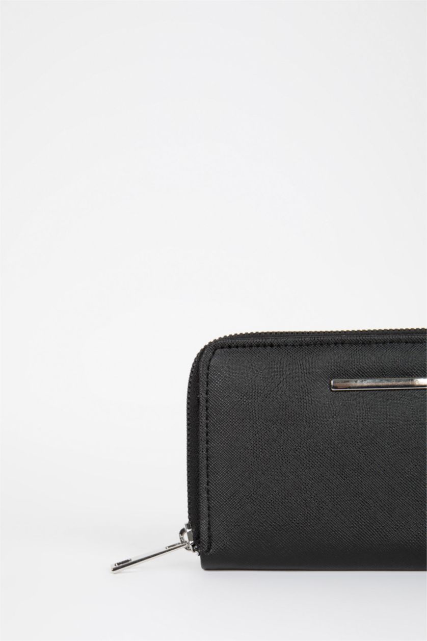 Kadın Siyah Kadın Suni Deri Cüzdan