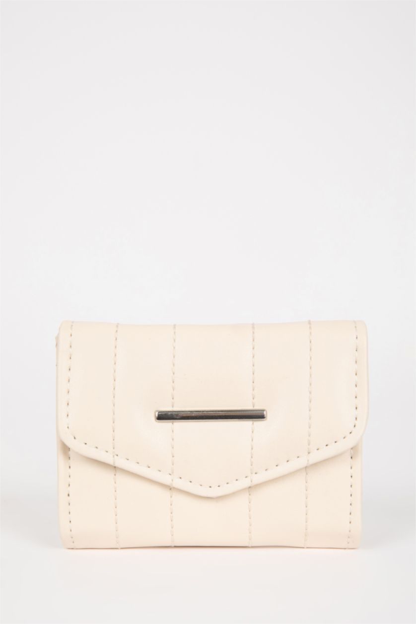 Kadın Bej Kadın Suni Deri Cüzdan