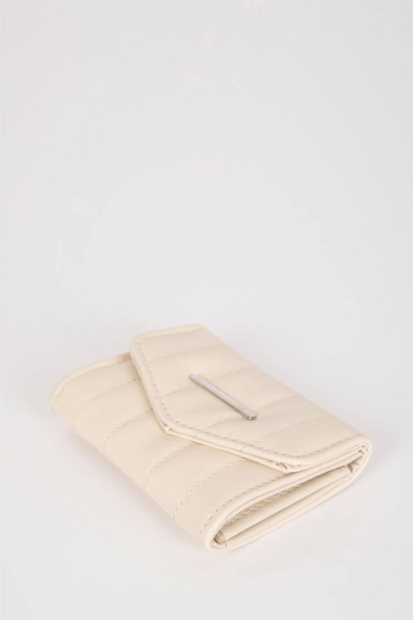 Kadın Bej Kadın Suni Deri Cüzdan