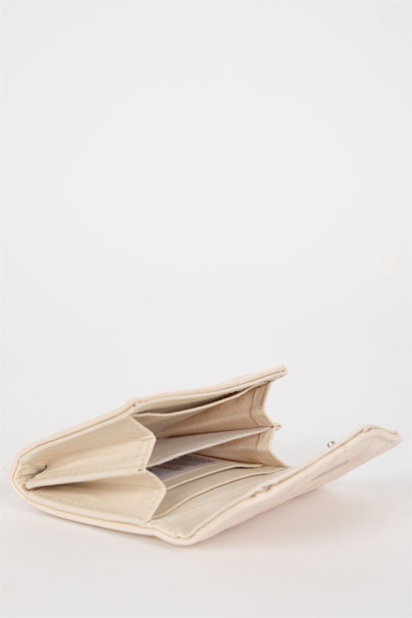 Kadın Bej Kadın Suni Deri Cüzdan