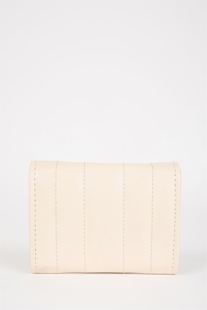 Kadın Bej Kadın Suni Deri Cüzdan