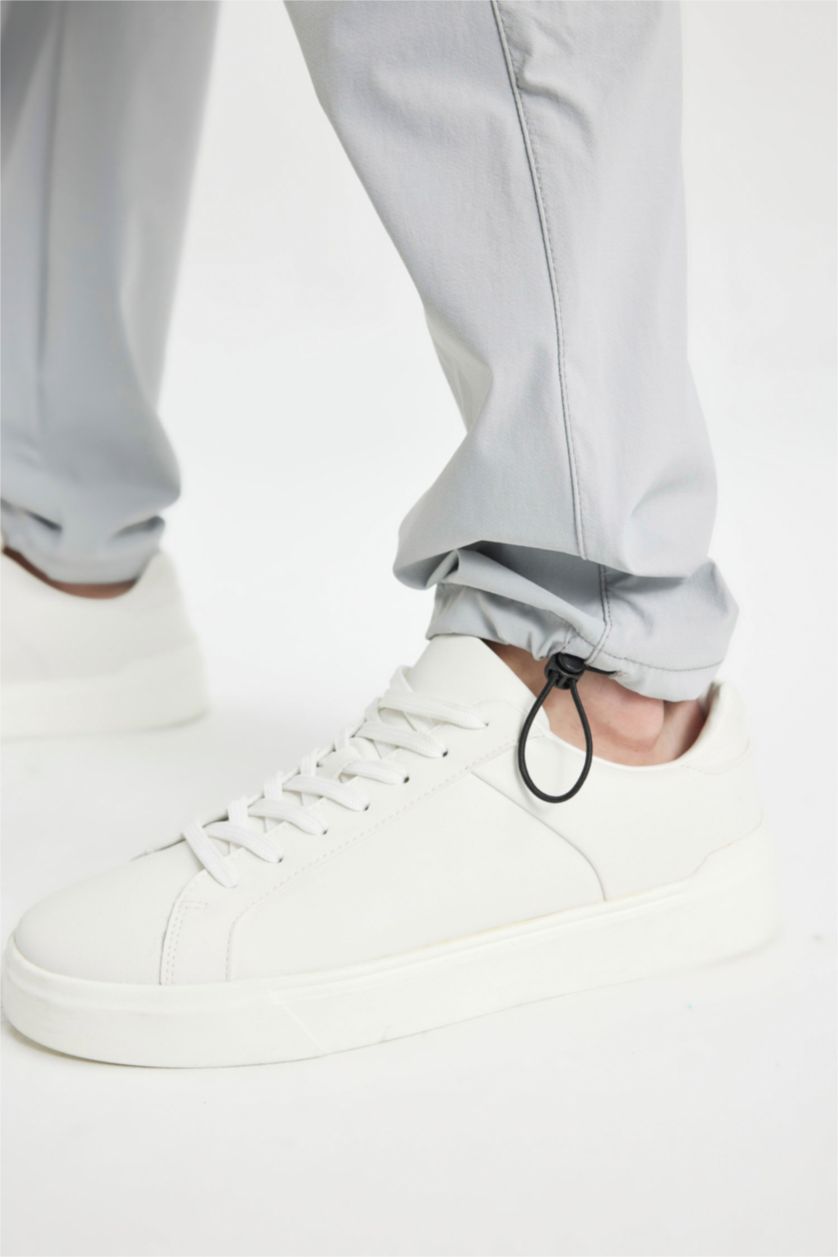 MAN Light Grey Relax Fit With Cargo Pocket Trousers